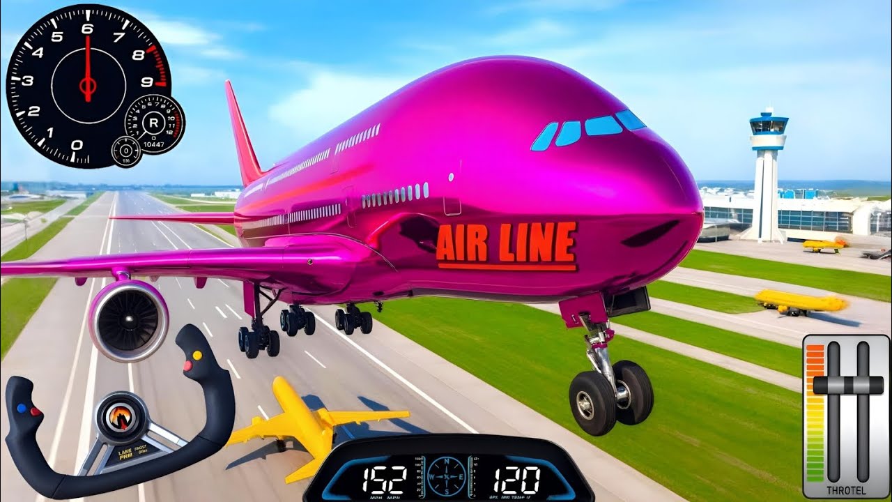 🚨Emergency✈️Flight Landing Simulator 2026 - Extreme Airplane Pilot Rescue Mission | Android Gameplay