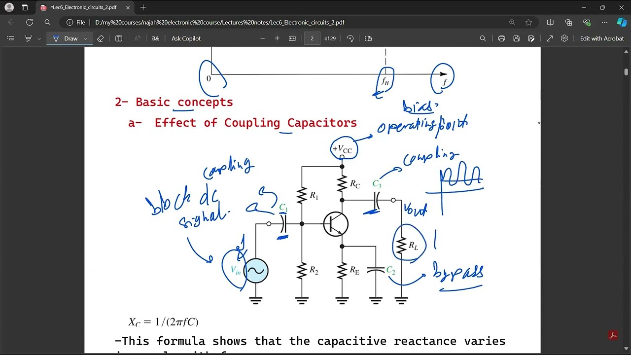 Lecture 6 BJT Frequency Response