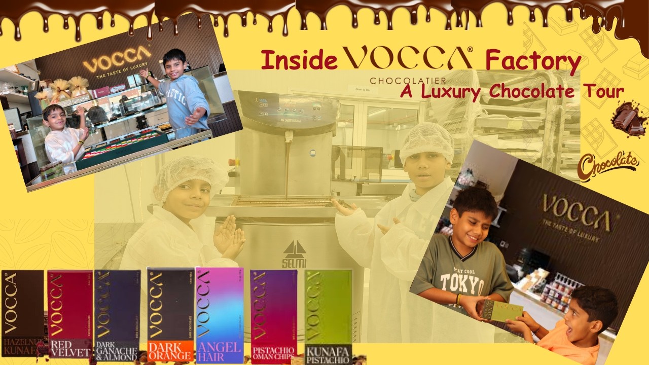 How Luxury Chocolate Is Made | Luxury Chocolate Making Tour #trendingnow #vocca  #factorytour