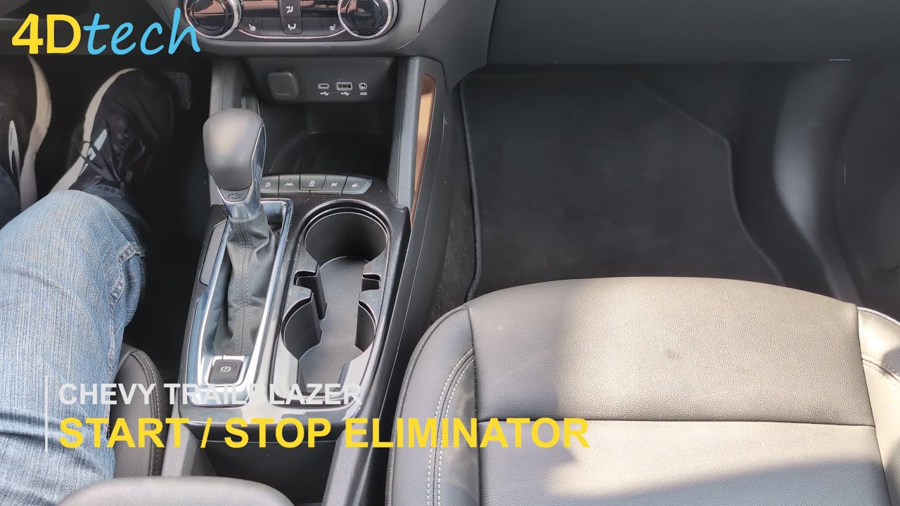 Отключите функцию автоматического запуска/остановки двигателя на Chevy Trailblazer — включайте и ...