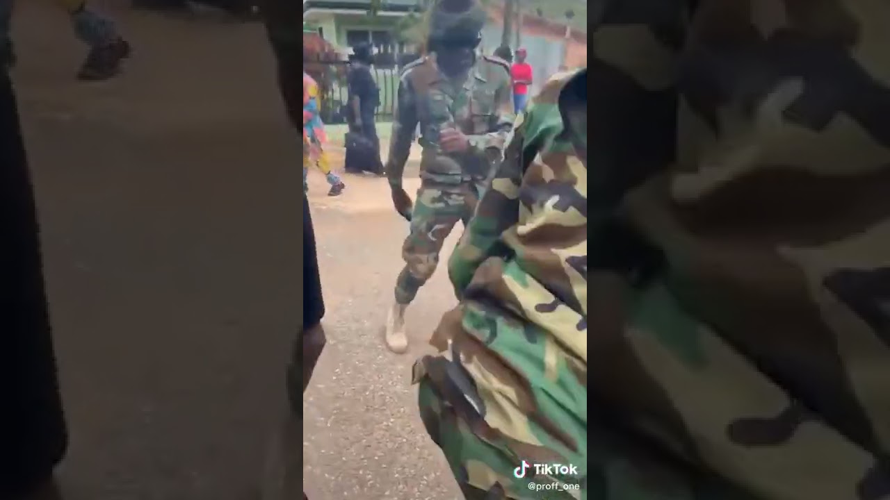 Soldiers dance atopa spirit HIGHLIFE music