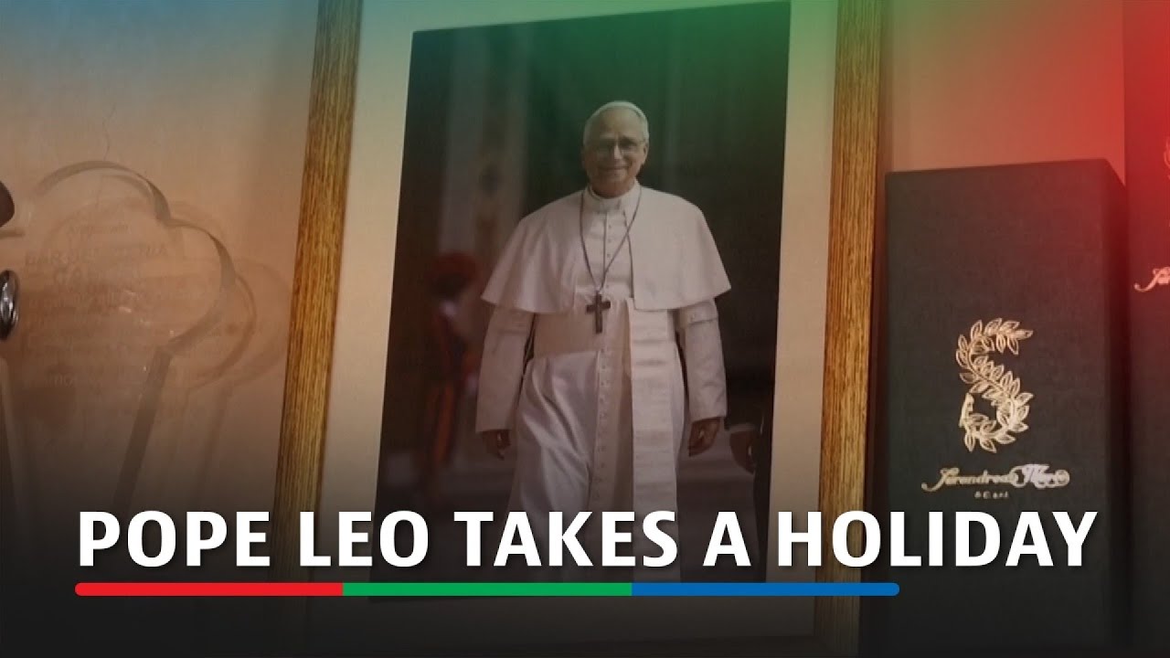 Pope Leo takes a holiday at Castel Gandolfo, revives centuries-old tradition | ABS-CBN News