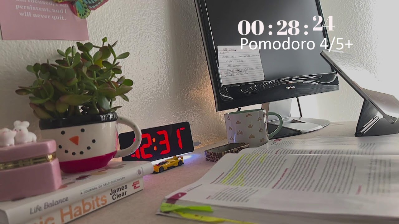 LIVE 5+ Hour Study With Me | Real-Time Pomodoro 50/10 | Focus, Calm & Accountability