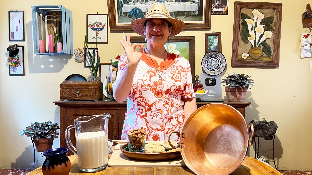 Atole de Masa y Nuez que NO se corta