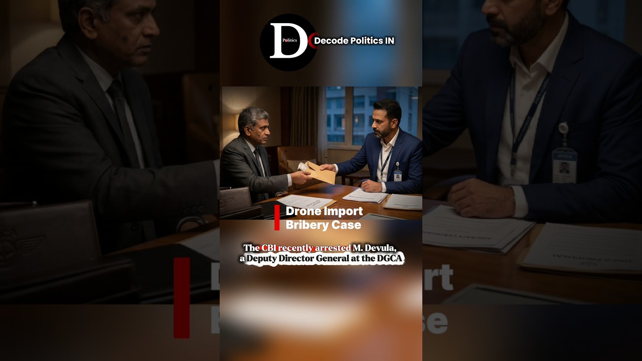 Cash for Drones: DGCA Director General Caught in 37 Lakh Corruption Scandal! #viralshorts #news