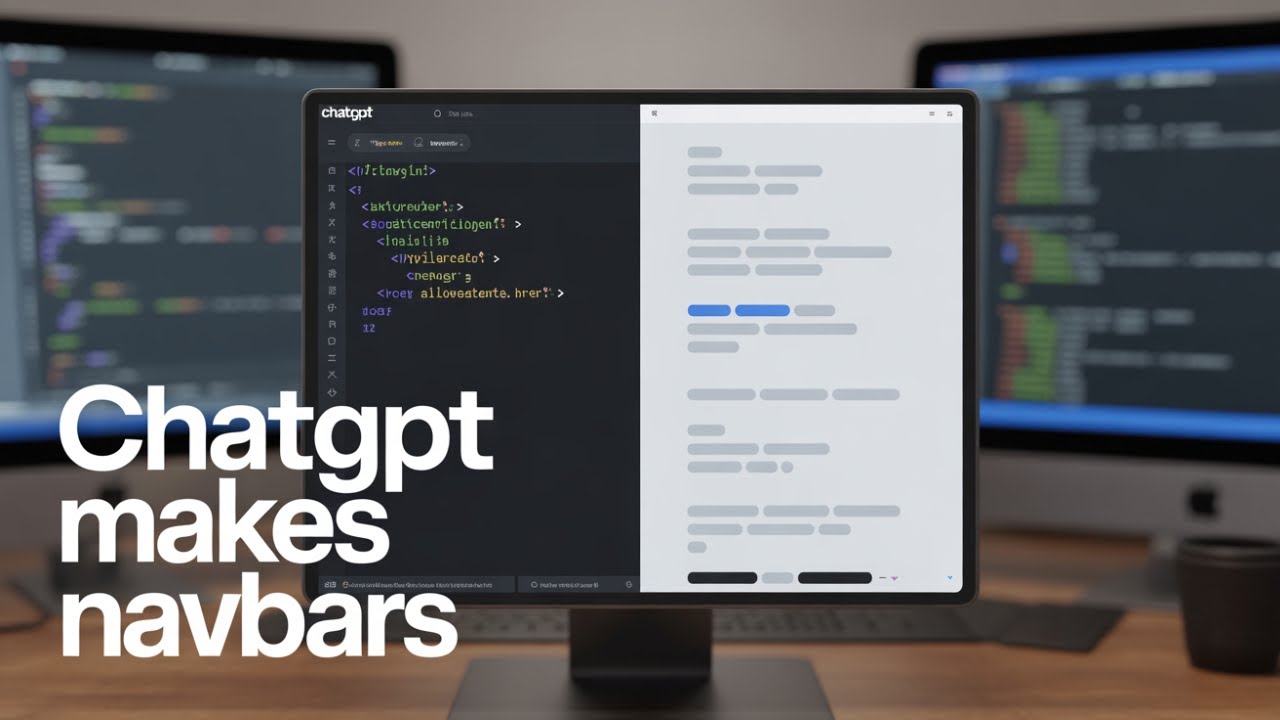 Can ChatGPT Really Help You Build a NAVBAR from Scratch?