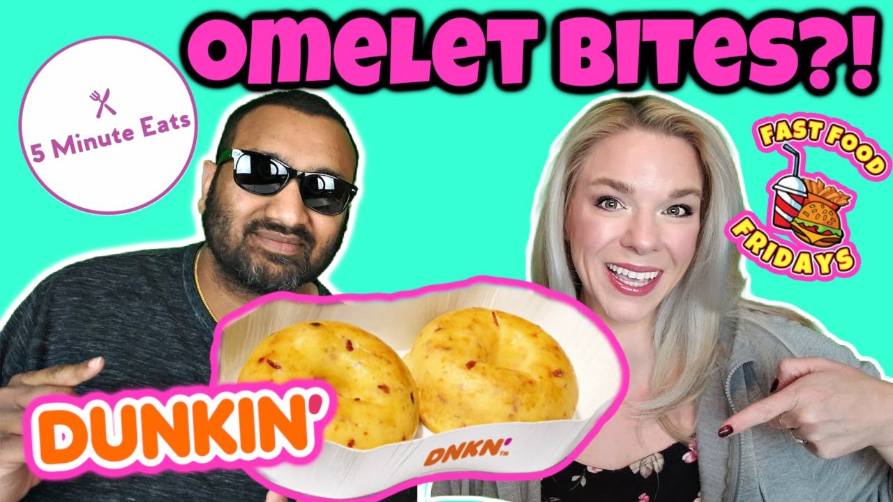 Обзор мини-омлетов с беконом и чеддером от Dunkin'