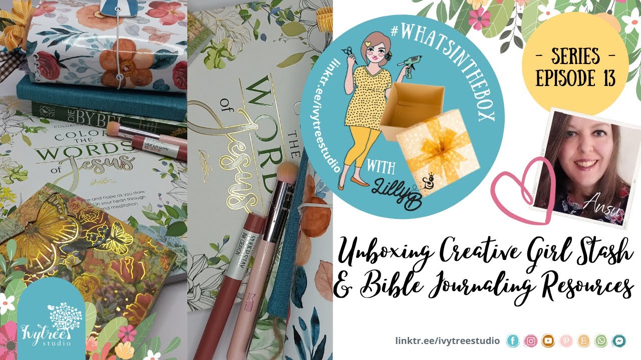 Unboxing Creative Girl Stash +Journaling Resources | Bible Journaling | Ivytree Studio