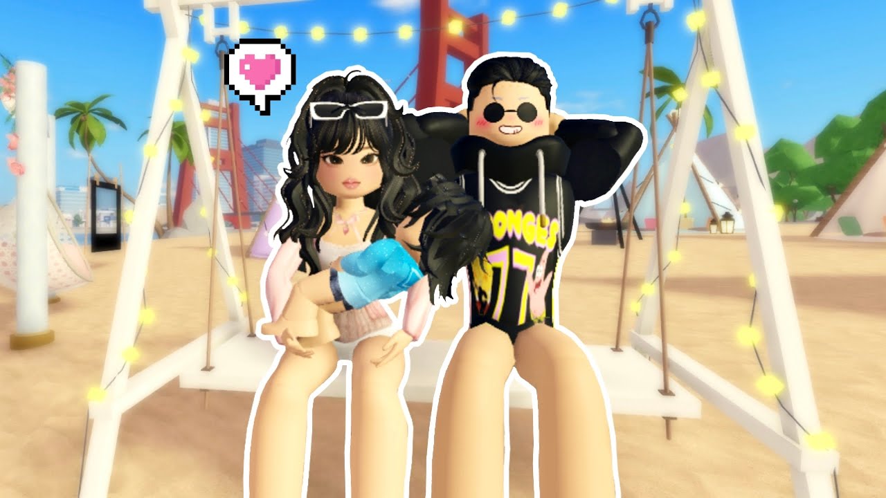 KELUARGA BOKIR BERSANTAI DI PANTAI | 💖 Metro Life City RP Roblox Indonesia