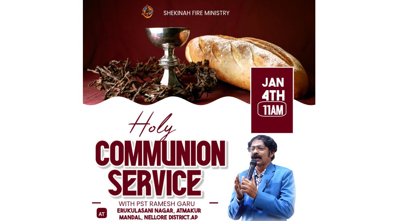 Shekinah Fire Ministry || #sundayservice   #live 04/01/2026  Pas.P Ramesh