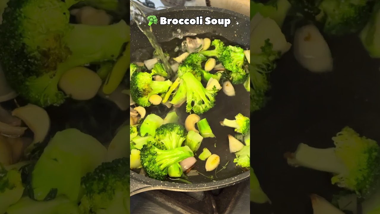 Healthiest broccoli soup ✨🦚