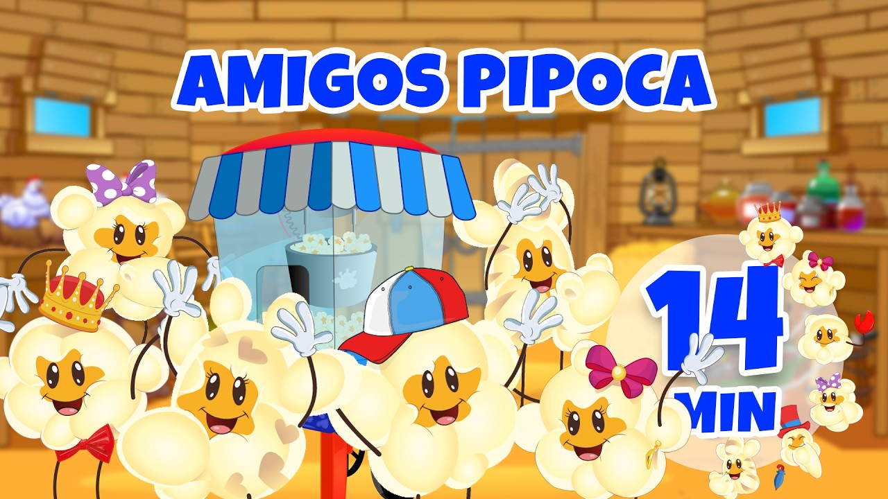 Amigos Pipoca - 14 min de Dança com a Turma da Mille