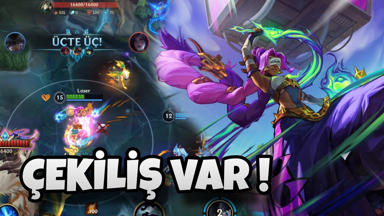 WİLD RİFT VAHŞİ ÇEKİRDEK ÇEKİLİŞİ ! WİLD RİFT NİLAH !