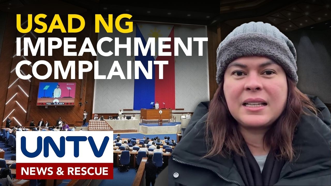 Impeachment complaint vs. VP Sara, inaasahang uusad na sa susunod na linggo
