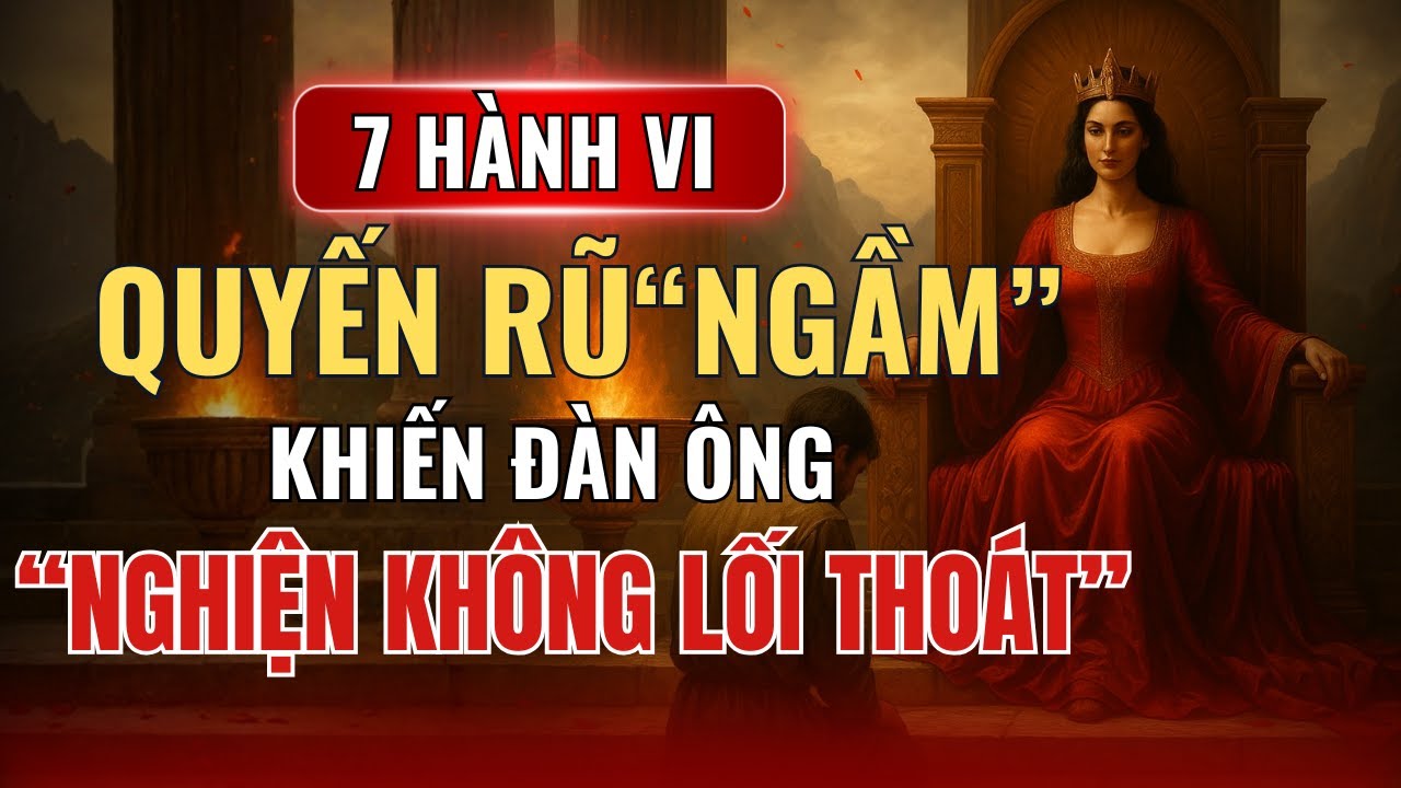 7 Hành Vi Quyến Rũ “Ngầm” Của Phụ Nữ Khiến Đàn Ông Nghiện Không Lối Thoát | Thuật Tâm Thức