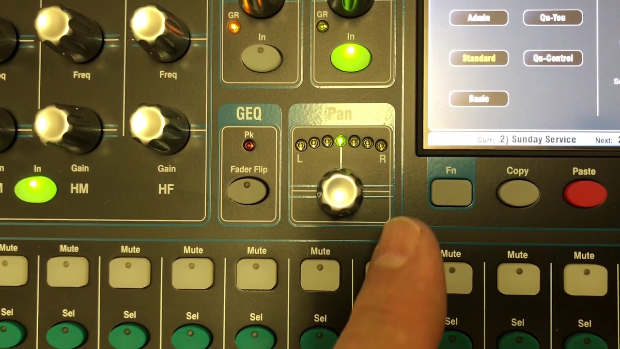 Allen & Heath Que 16 Basic Training and Set Up Part #1