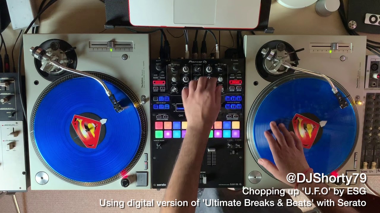 Cutting U.F.O. by ESG Vinyl Vs Serato