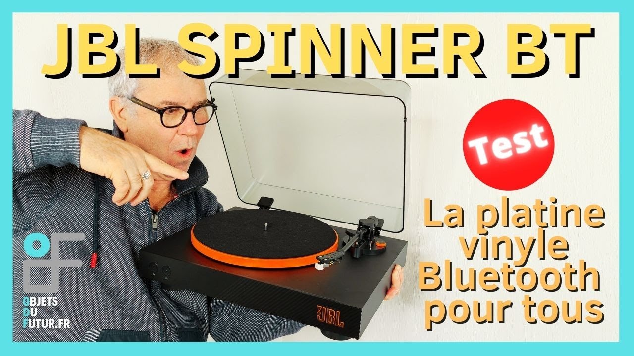 J'ai testé la PLATINE Bluetooth JBL SPINNER BT !