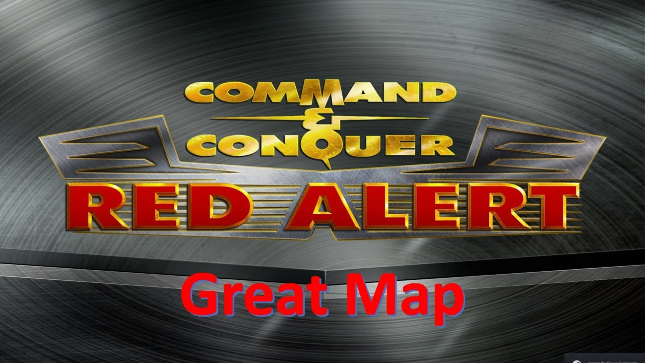 Command and Conquer Red Alert Remastered 2v2v2v2 (This Map is Great)