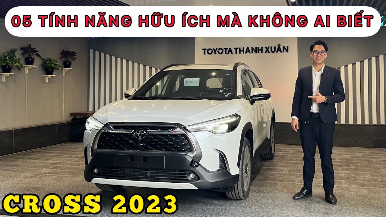 ✅ 05 tính năng rất hữu ích trên Toyota Cross 2023 mà không ai biết
