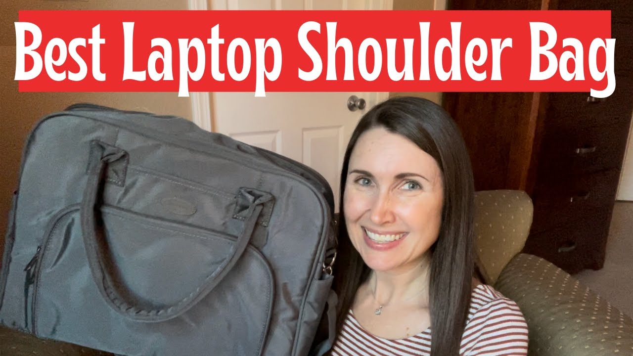 Lily & Drew Laptop Shoulder Bag Overview // Carry-On Weekender Overnight Travel/School Shoulder Bag