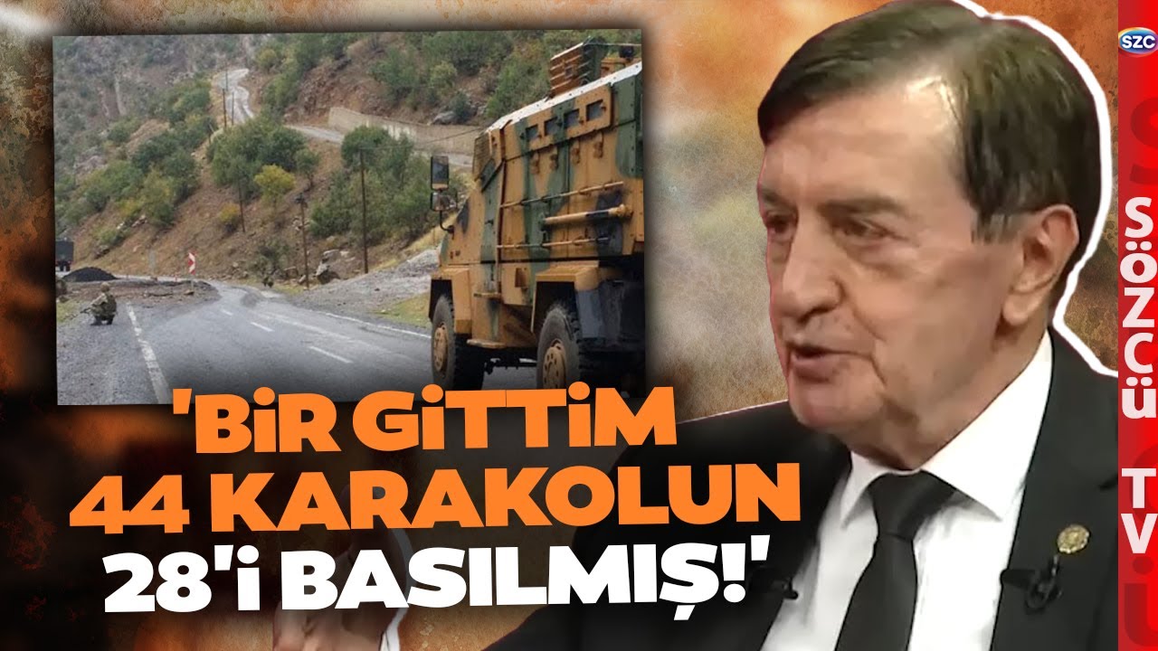 'Bir Gittim 44 Karakolun 28'i Basılmış' Osman Pamukoğlu Tarihe Geçecek Hakkari Anısını Anlattı