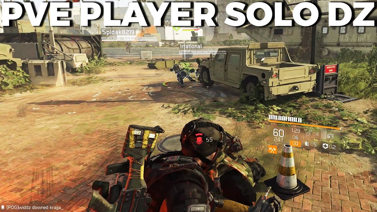 The Division 2 | Когда игрок-одиночка играет в Тёмную зону! SOLO DZ PVP #110