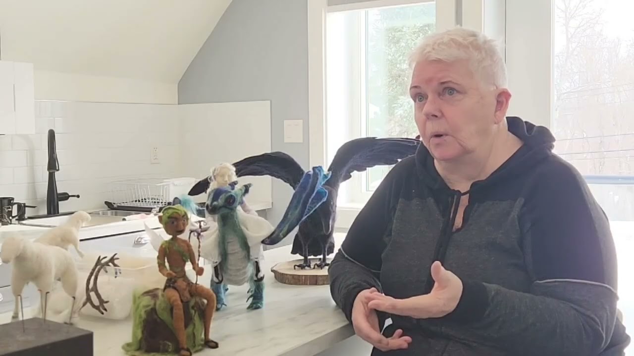 Mythic Magic Felting - My Storytelling Creation