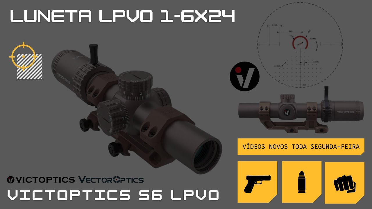 Luneta LPVO S6 Victoptics ( Vector Optics )