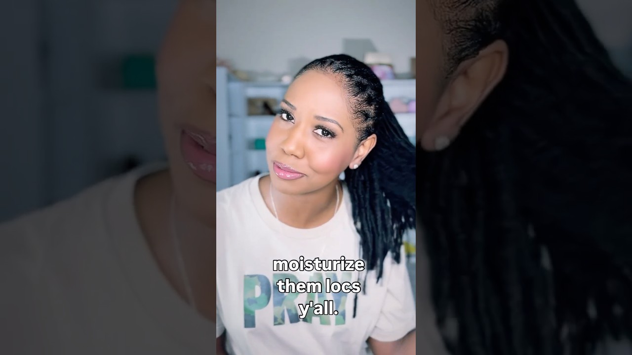Shiny Locs Without Buildup | Keep It Simple + Clean