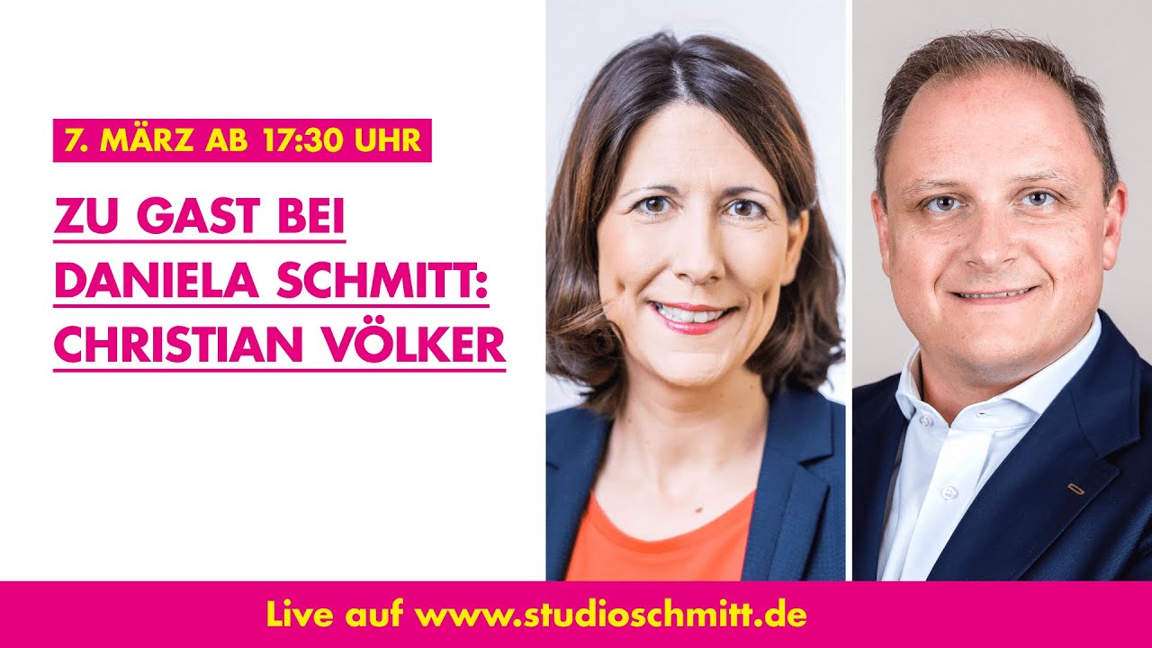 Christian Völker zu Gast bei Daniela Schmitt