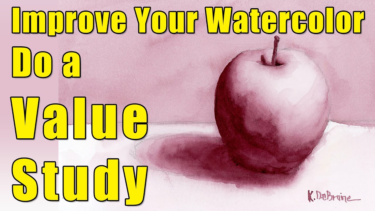 Improve Your Watercolor: Do a Value Study