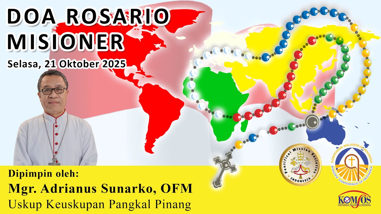 Doa Rosario Misioner - 21 Oktober 2025
