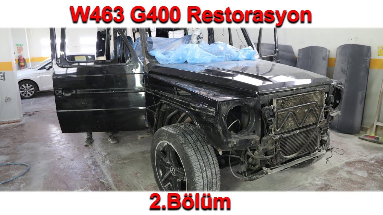 Mercedes - Benz G400d Restorasyon! 2.Bölüm - Boya Aşaması
