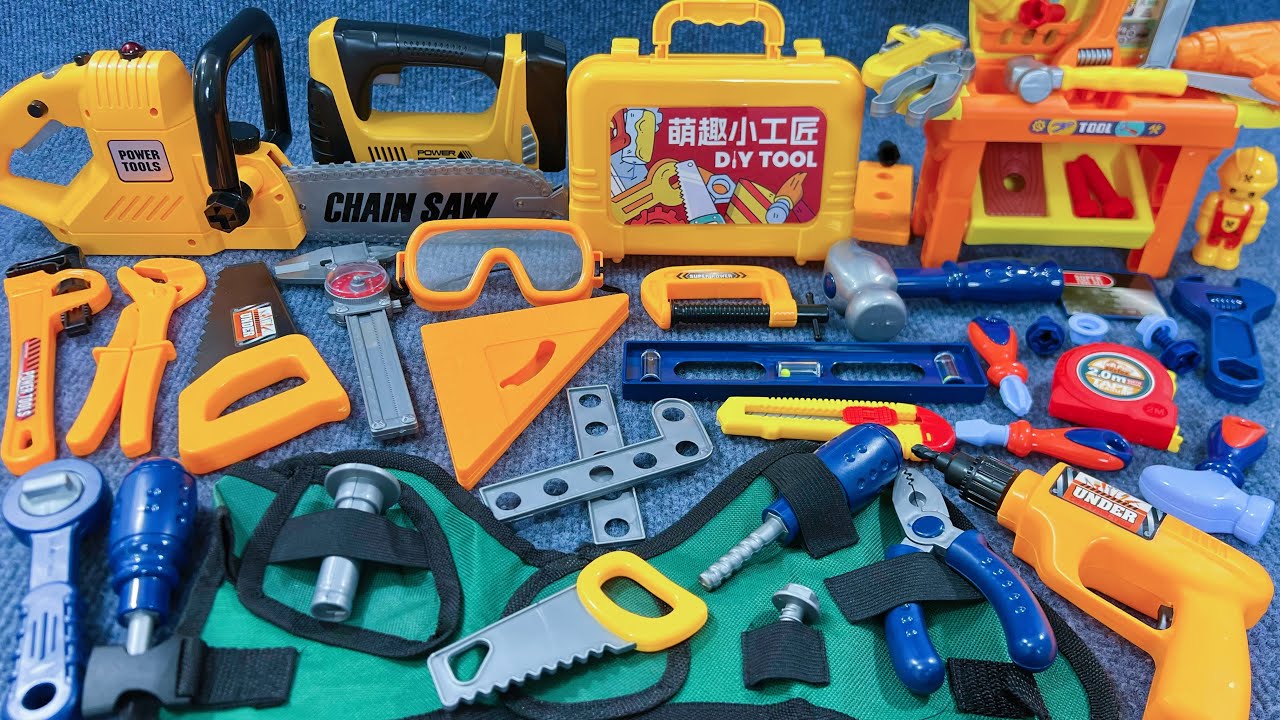 12 min to open the box,satisfied with the electric screwdriver,screw assembly toolbox |Toy Review  
