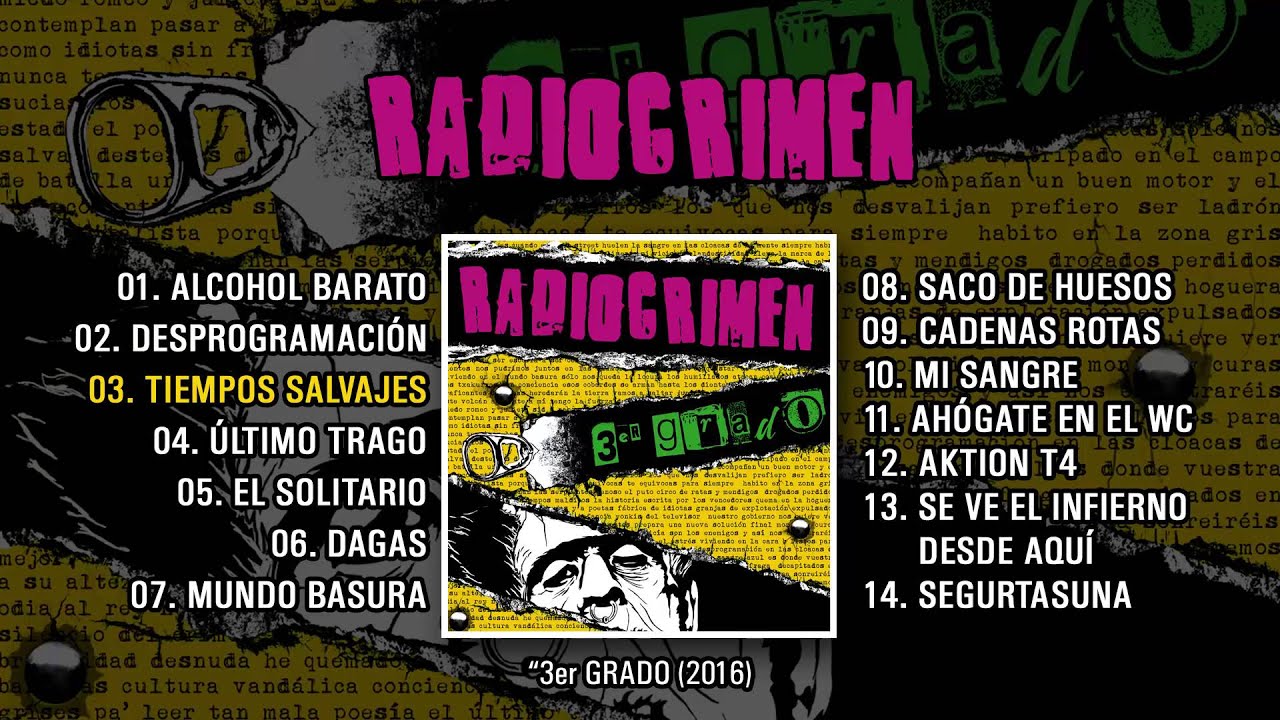 RADIOCRIMEN "3er Grado" (Álbum Completo)