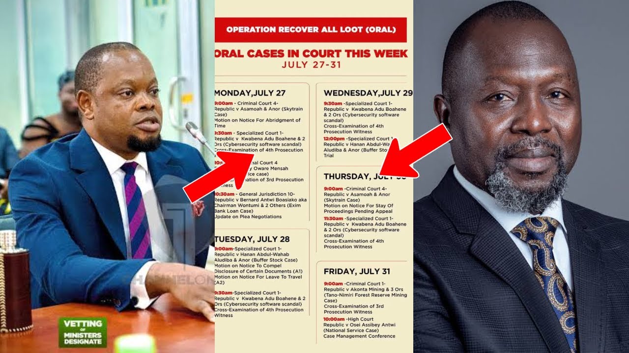 BREAKING: ORAL to hit HARD this week as Deputy Attorney General drops bombshell over these cases🔥😱😳