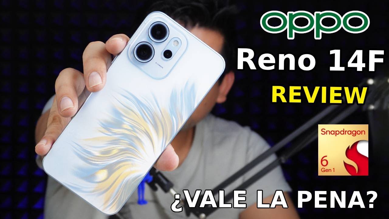 OPPO Reno 14F | REVIEW del gama MEDIA con IA y batería 6000 mAh ¿Vale la pena?