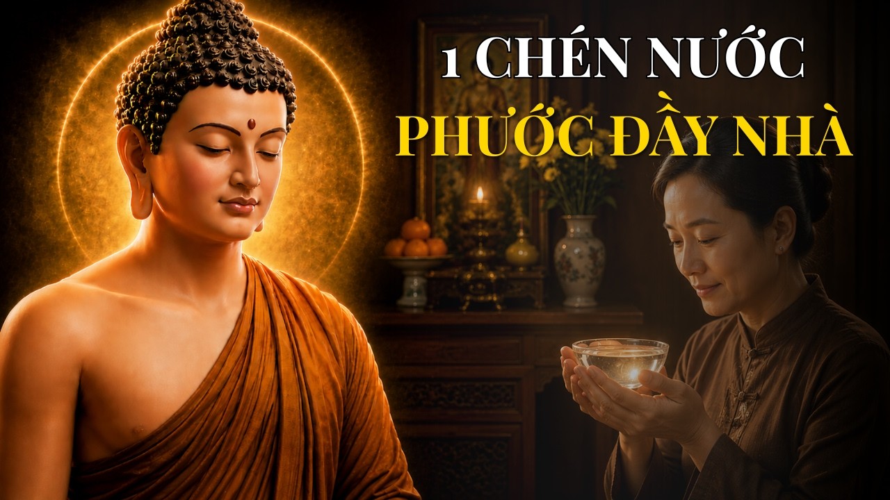 Lời Phật Dạy Tháng Củ Mật: Cúng 1 Chén Nước Trong Đủ Linh Ứng Phước Vô Lượng, Cả Năm Bình An