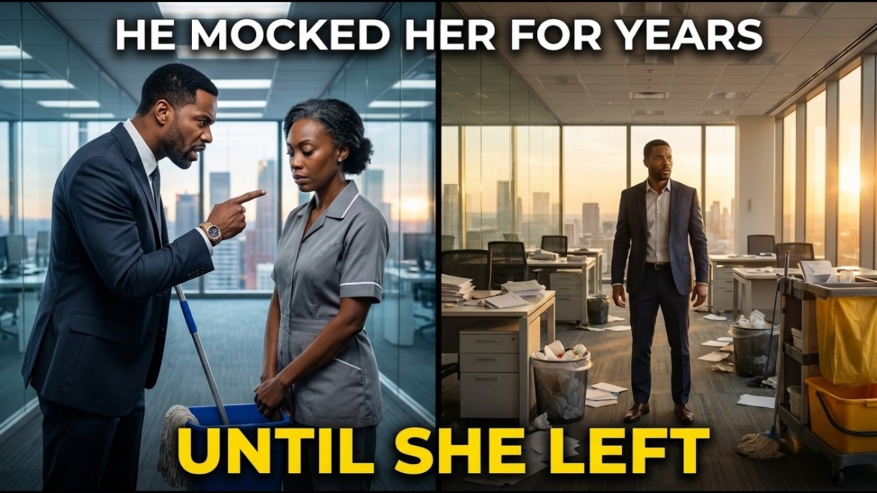 The CEO Insulted His Cleaning Lady for Years — Until She Stopped Coming to Work