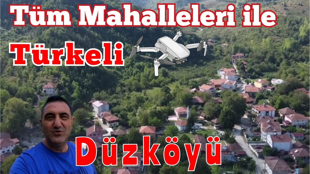 Sinop - Türkeli - Düzköy | Siyemköy Mah. | Cöve Mah. | Drone ile tüm Düzköyü