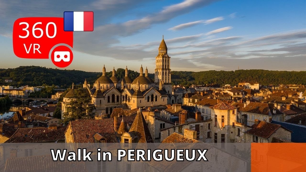 360° views of France : Today a walk in Périgueux
