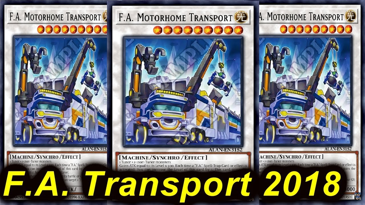 【YGOPRO】F.A. TRANSPORT DECK 2018