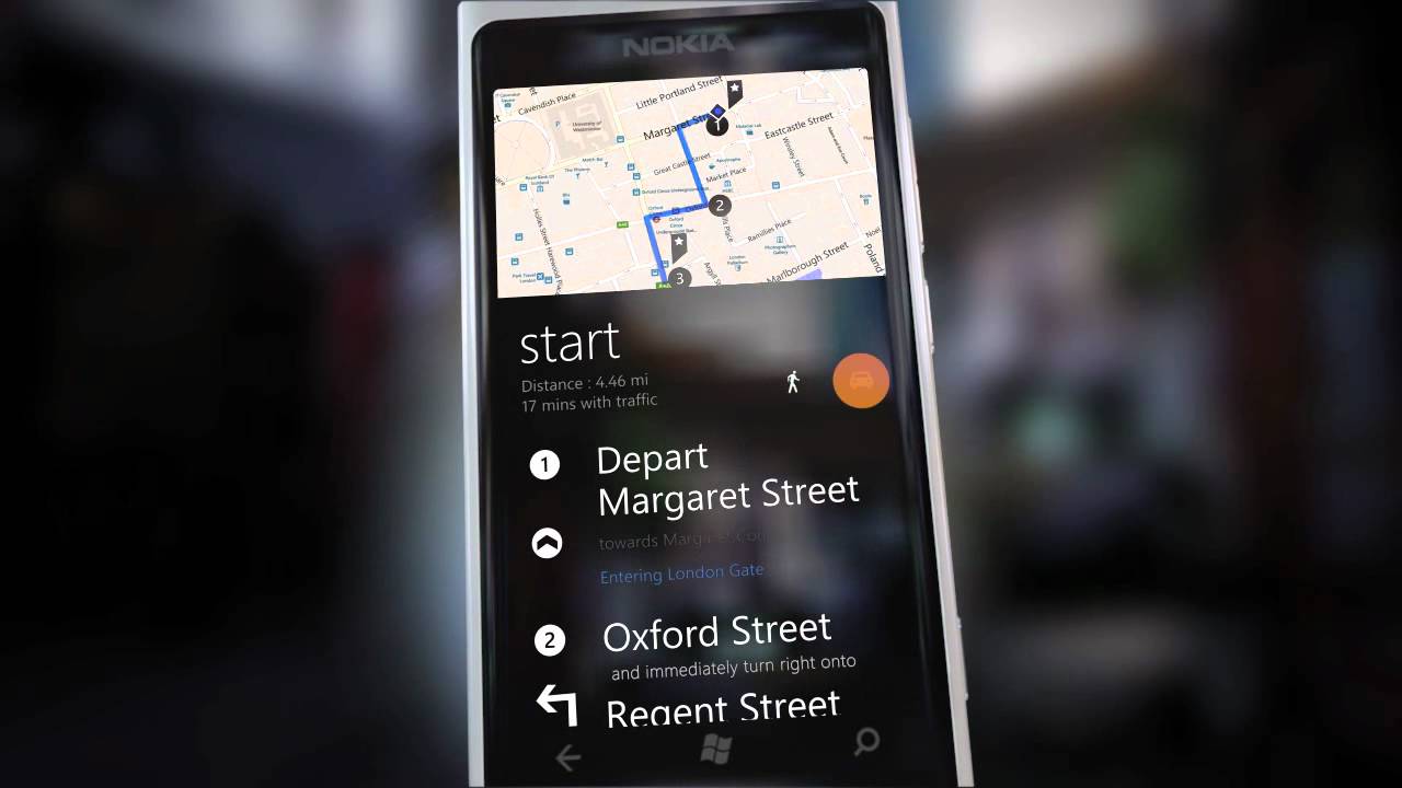 Bing Maps on Windows Phone