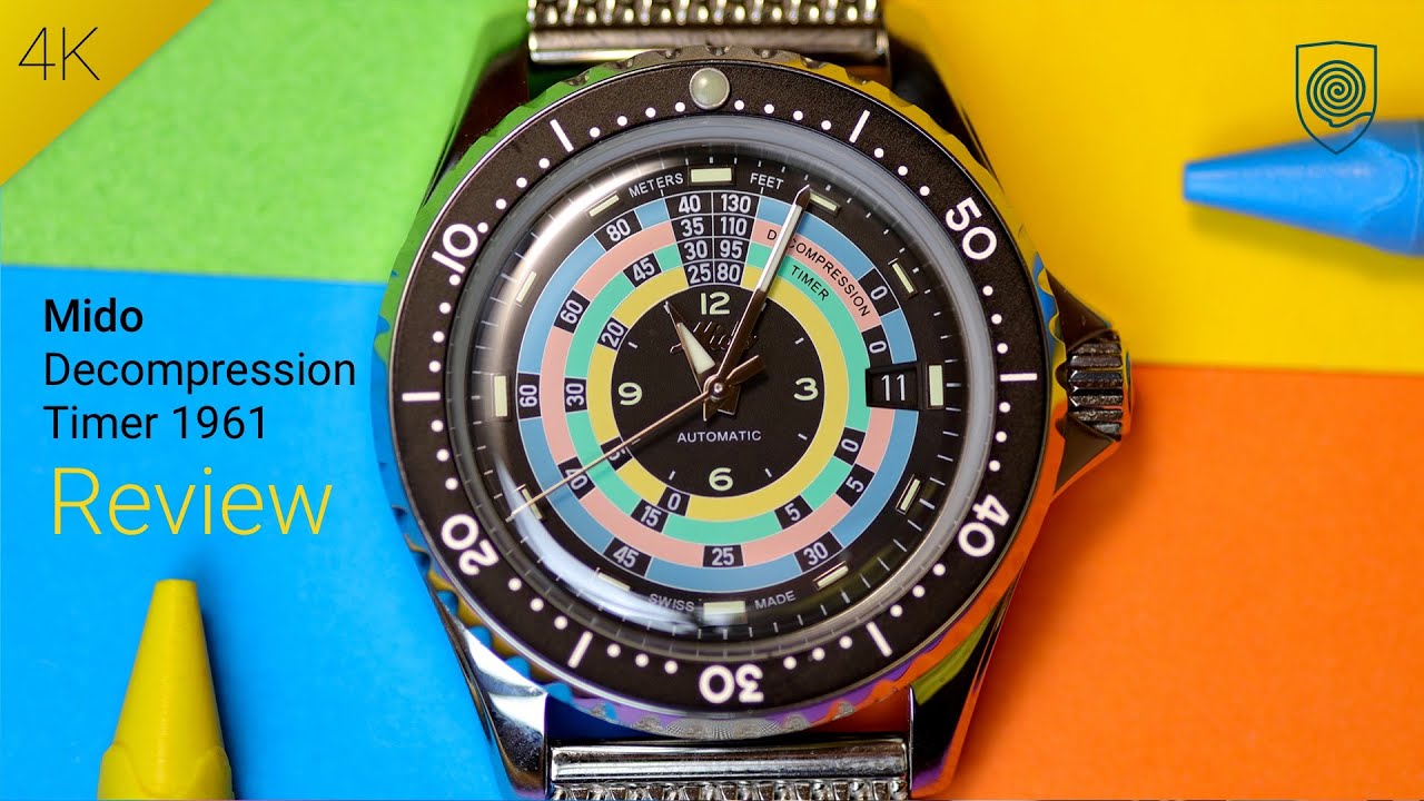 The amazing Mido Decompression Timer, but how does it really work? A proper watch review + history.