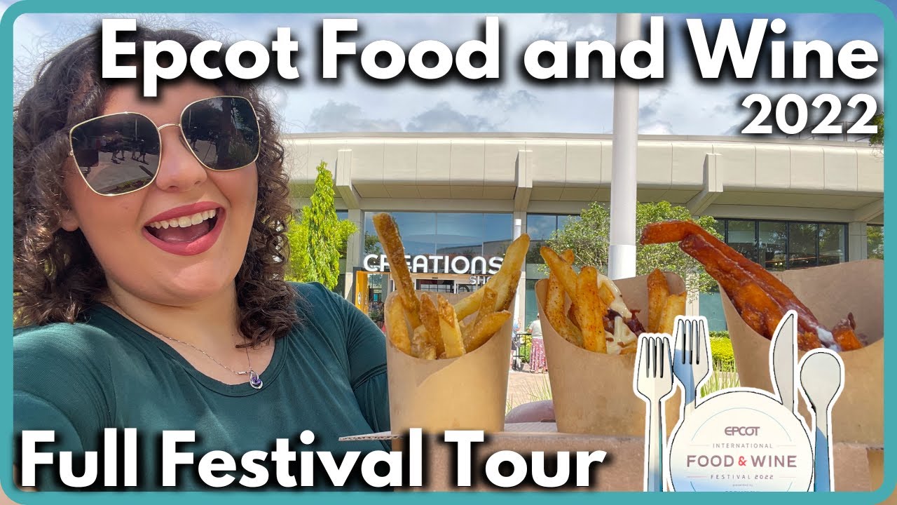 Epcot's Food and Wine Festival 2022 (Full Tour) All Food Booths, Activities, Entertainment & more!