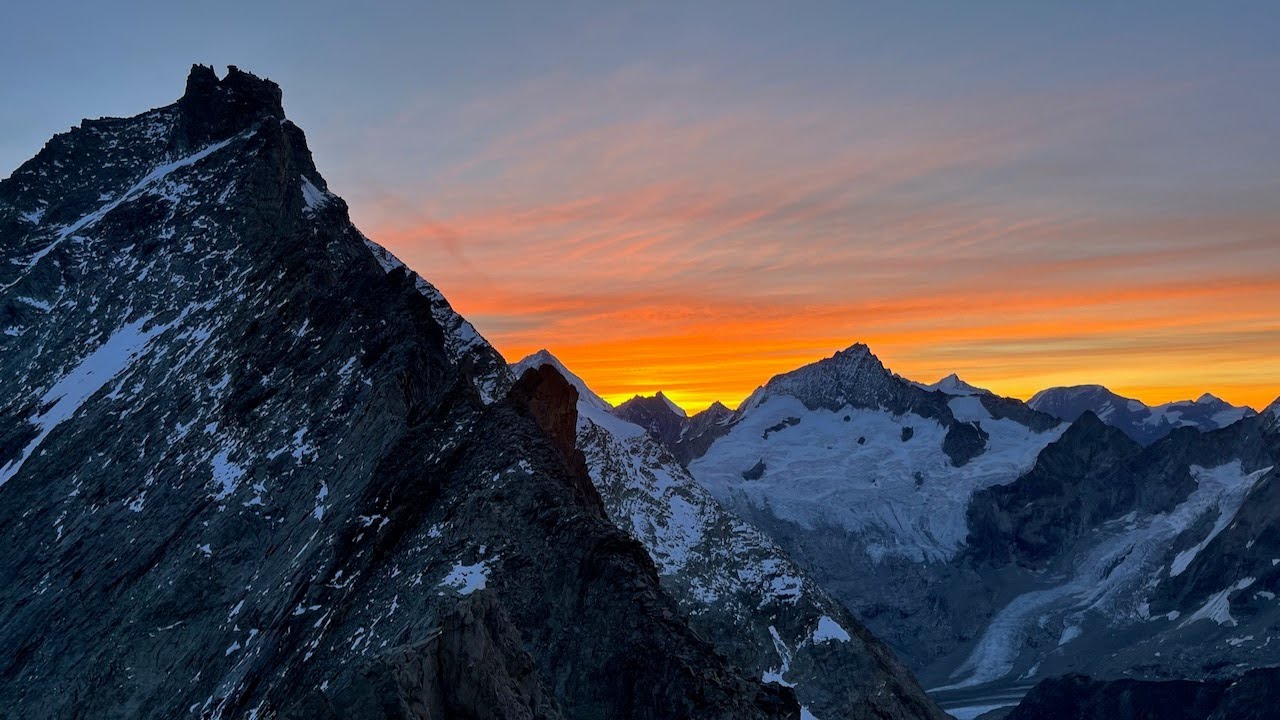 Grand Cornier (3962 m) Traverse - Mountaineering Switzerland