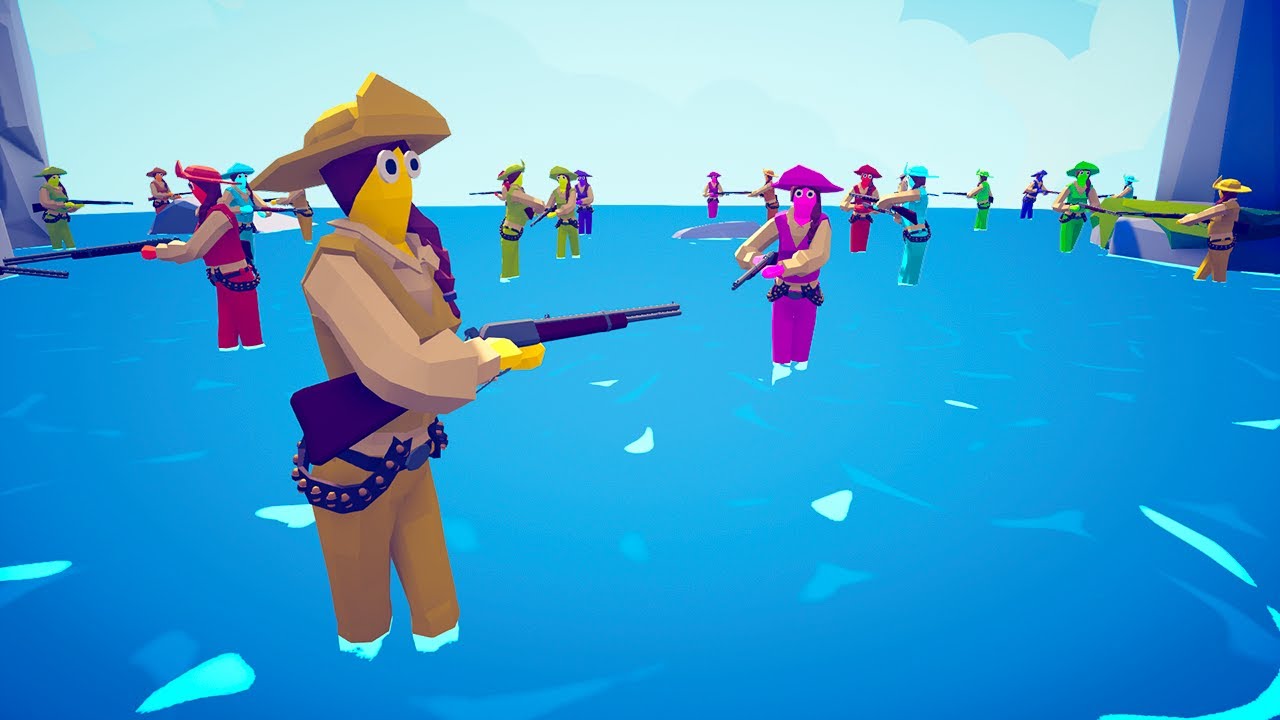 BATTLE ROYALE ALL SHOOTERS 🔫 | Totally Accurate Battle Simulator TABS