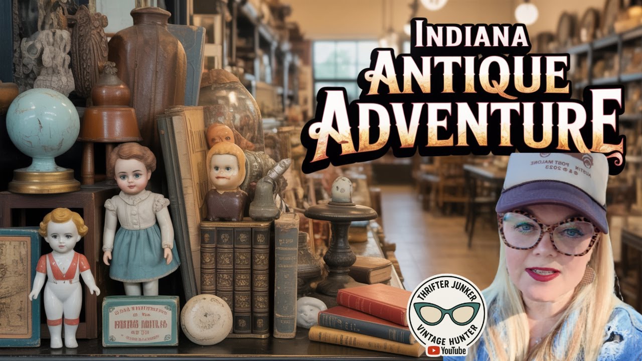 Road Trip to the BIGGEST Antique Mall in Indiana!