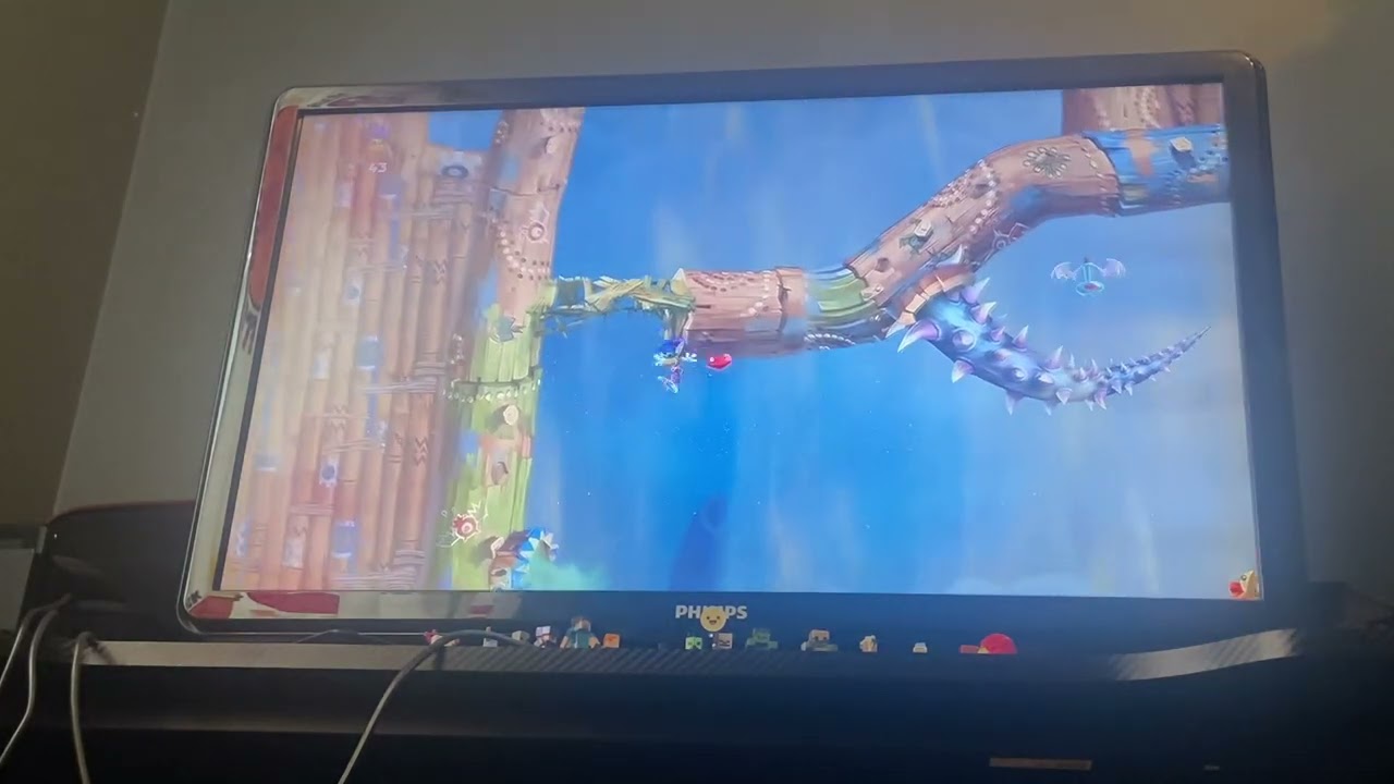 Tricky winds RaymanLegends speedrun